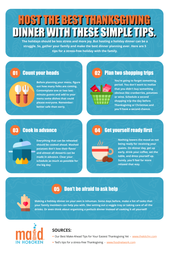 Host The Best Thanksgiving Dinner With These Simple Tips - Maid in Hoboken